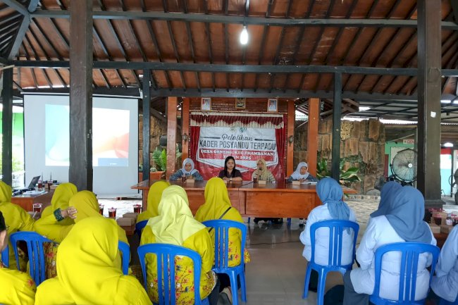 Pelatihan 25 Ketrampilan Kader Posyandu Desa Geneng
