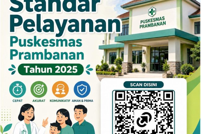 Standar Pelayanan Publik Puskesmas Prambanan Klaten Tahun 2025