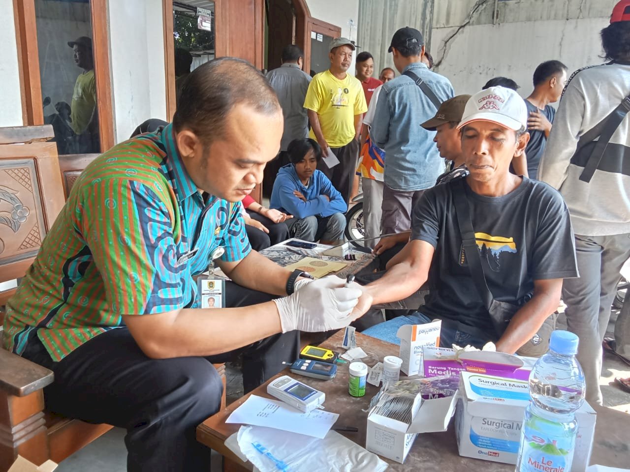 Antusias Karyawan Quaxy Ikut Cek Kesehatan Gratis (CKG)