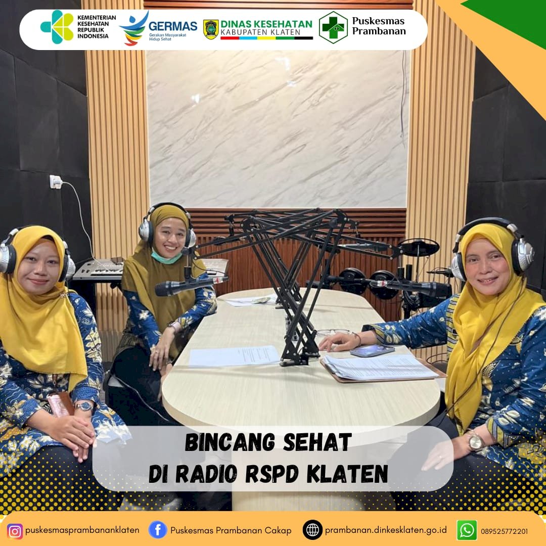 Bincang Sehat di Radio RSPD Klaten