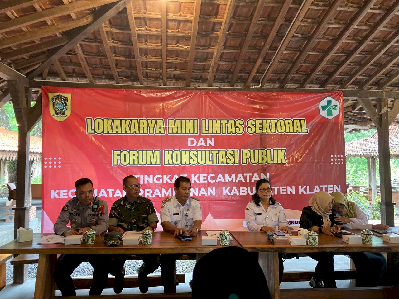 Lokakarya Mini Lintas Sektoral, Kolaborasi Untuk Meningkatkan Kesehatan MAsyarakat