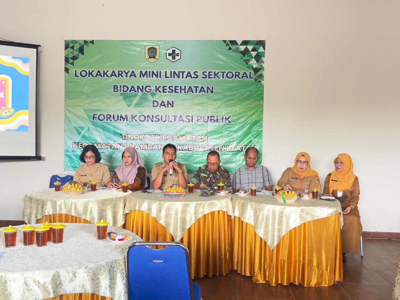 Pertemuan Lintas Sektoral Bidang Kesehatan dan Forum Konsultasi Publik