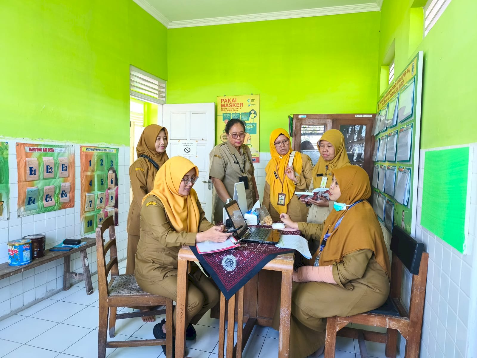 Monitoring dan Evaluasi PKD/Pustu