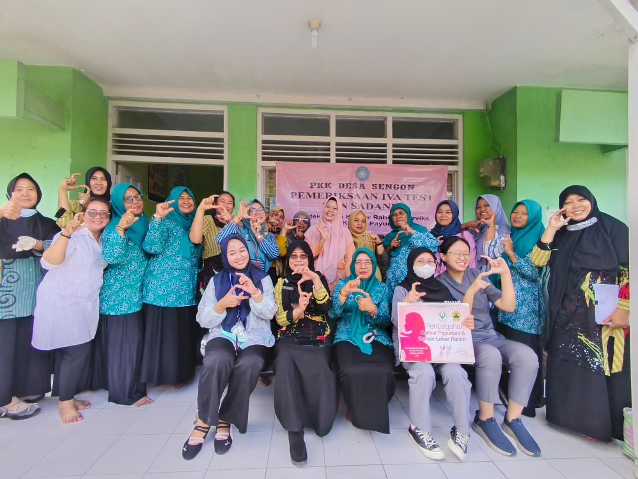 Cegah Kanker Leher Rahim dan Kanker Payudara  dengan IVA Test dan Sadanis !