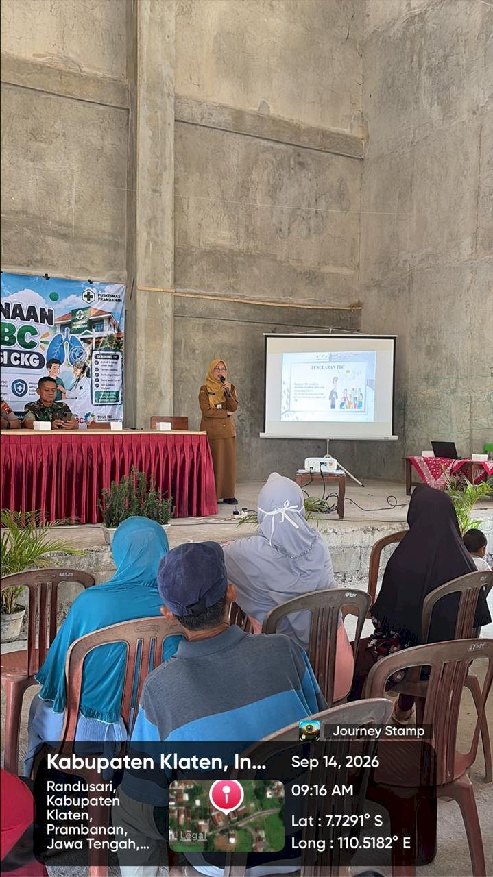 Cek Kesehatan Gratis Terintegrasi Skrining TBC : Deteksi Dini, Cegah Penularan, Lindungi Keluarga !
